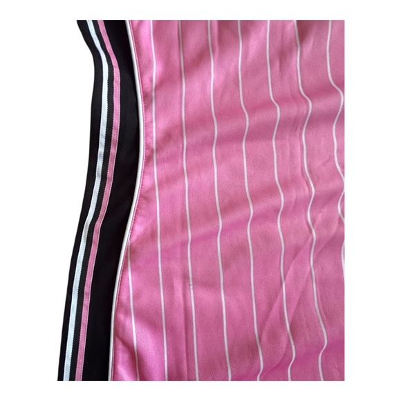 Von Dutch Pink Striped Tank baseball style dress - size small - Picture 3 of 5